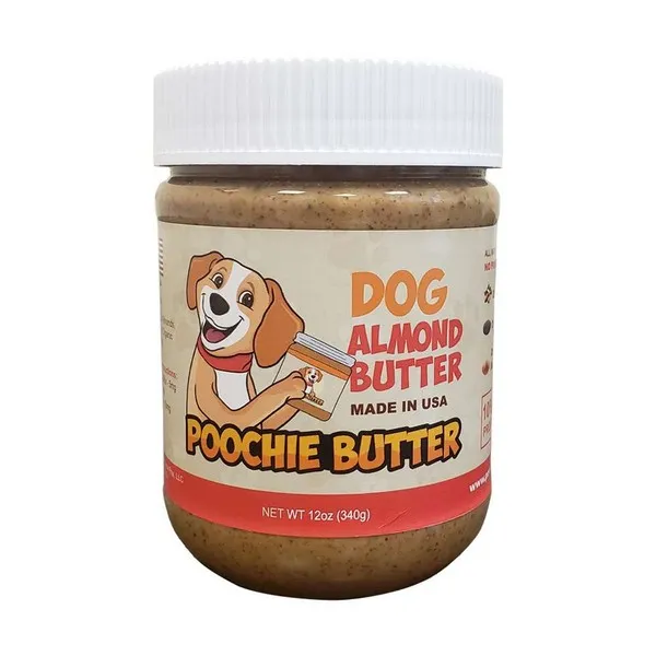 1ea 12 oz. Poochie Butter Almond Butter - Health/First Aid